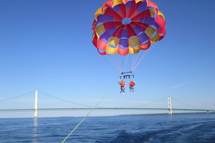 Mackinaw City Parasailing - Photo 1 of 9